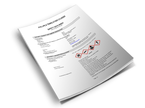 Zerostart Safety Data Sheet - MSDA OSHA 8.17.15 English