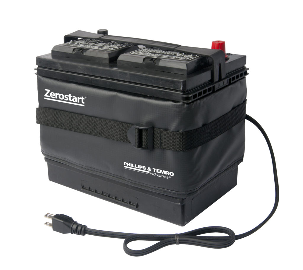 OUTCHAIR Batteriehülle Battery Warmer Thermotasche Autobatterie-Ladegerät ( Batterie Frost Schutz Beheizt)